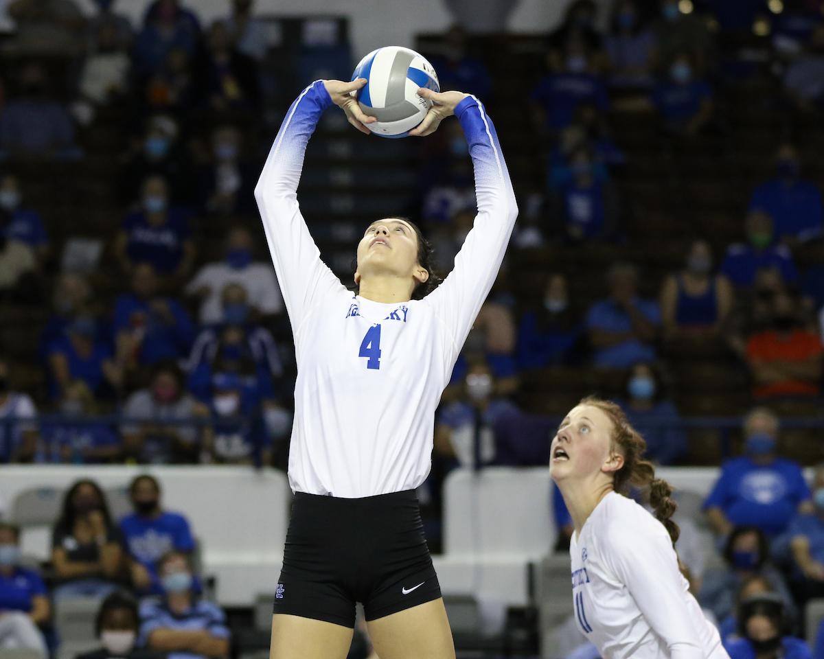 Emma Grome.

Kentucky beats Mizzou 3 - 0.

Photo by Tommy Quarles | UK Athletics