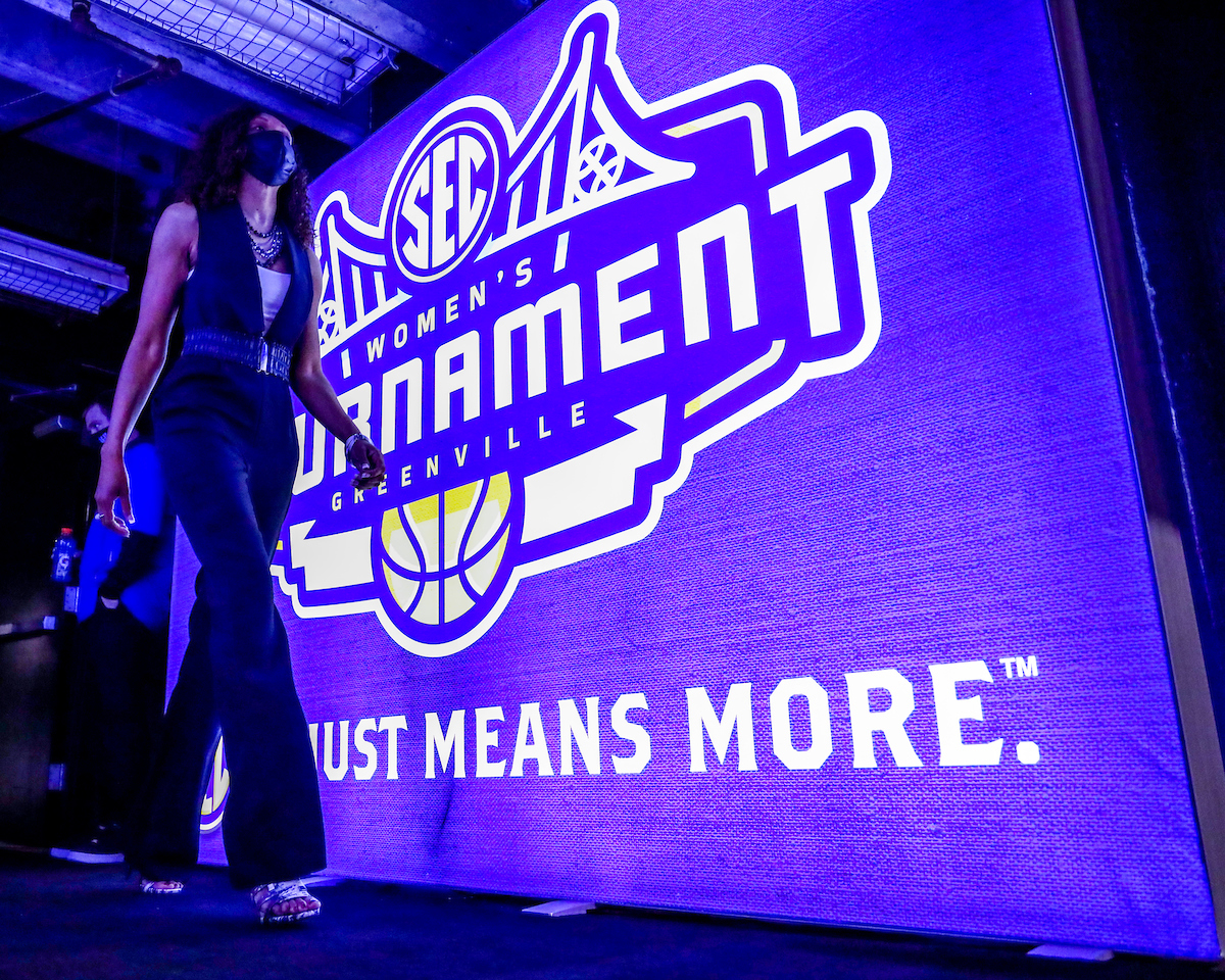Kyra Elzy. 

Kentucky loses to Georgia 78-66 at the SEC Tournament. 

Photo by Eddie Justice | UK Athletics