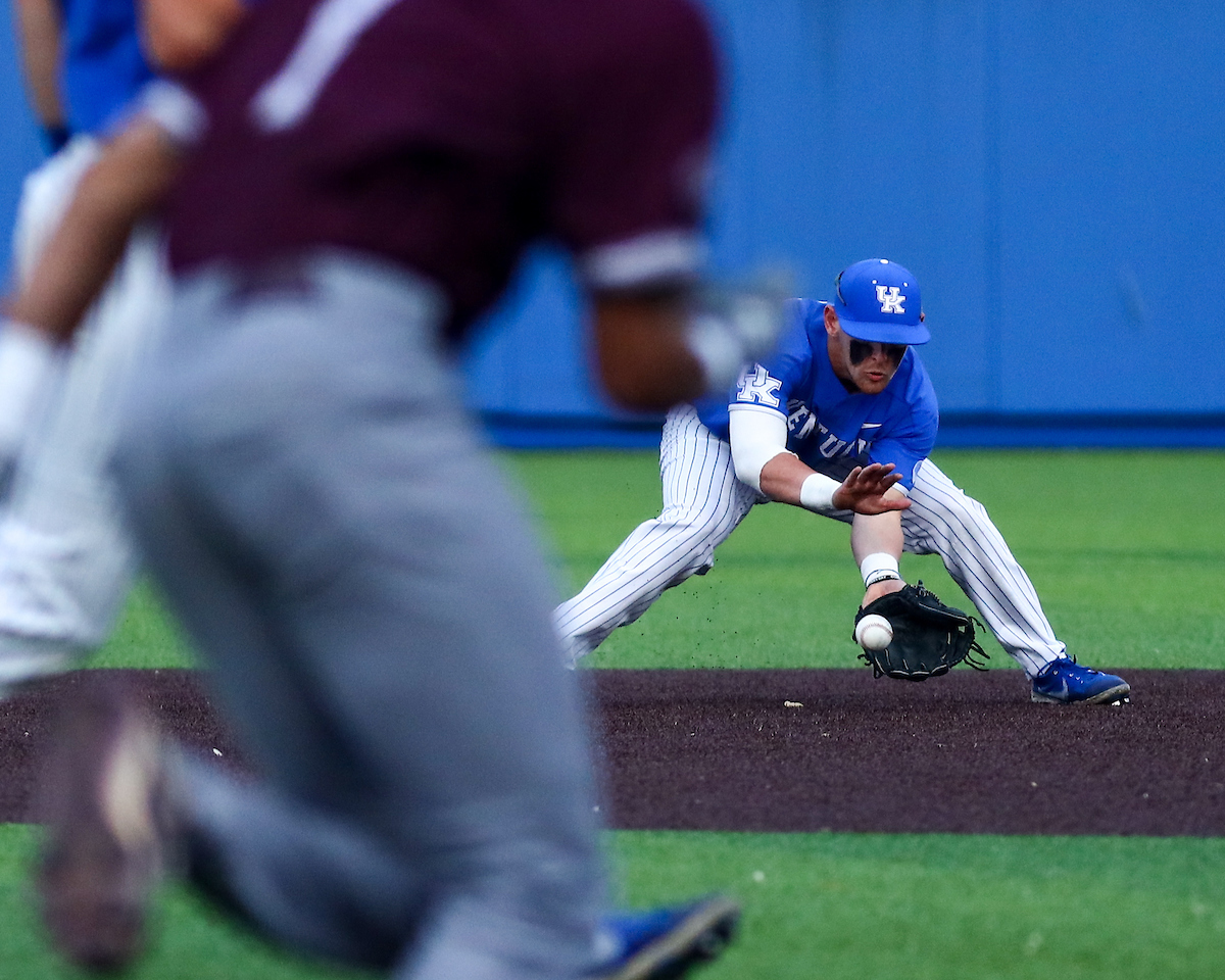 Chase Estep. 

Kentucky beats EKU 7-6. 

Photo by Eddie Justice | UK Athletics