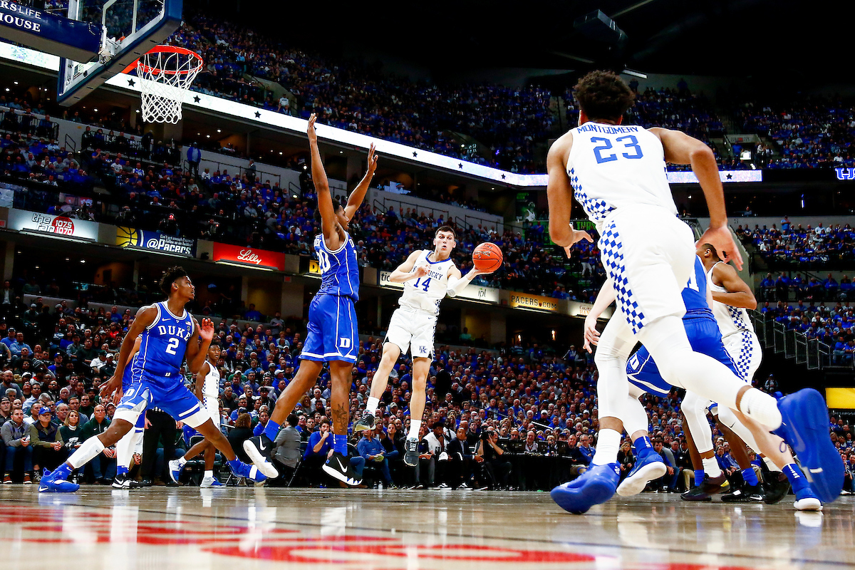 Tyler Herro.

Men's basketball falls to Duke 118-84.

Photo by Chet White | UK Athletics