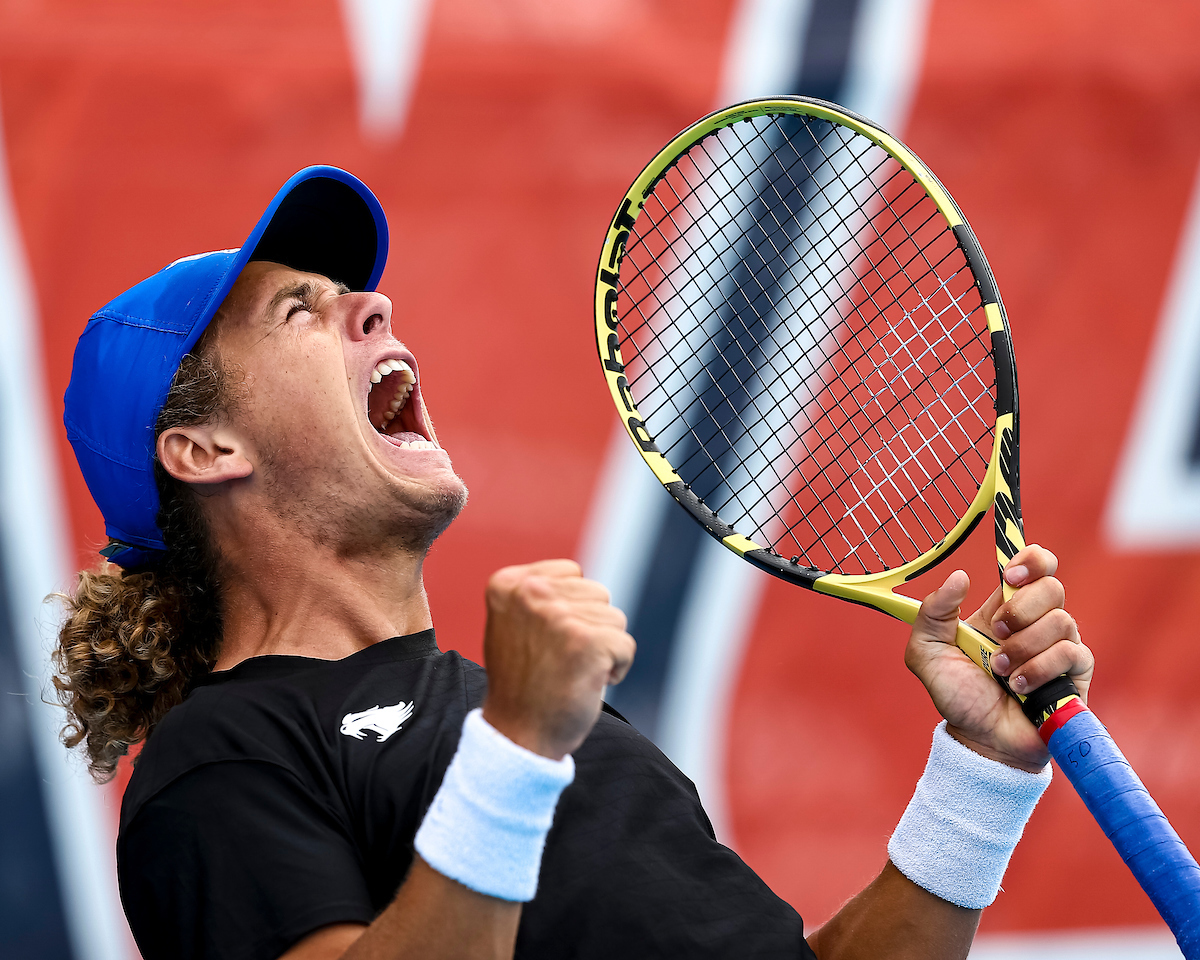 Liam Draxl. Celebration.Kentucky falls to Virginia 4-0 at the National Championship.Photo by Eddie Justice | UK Athletics