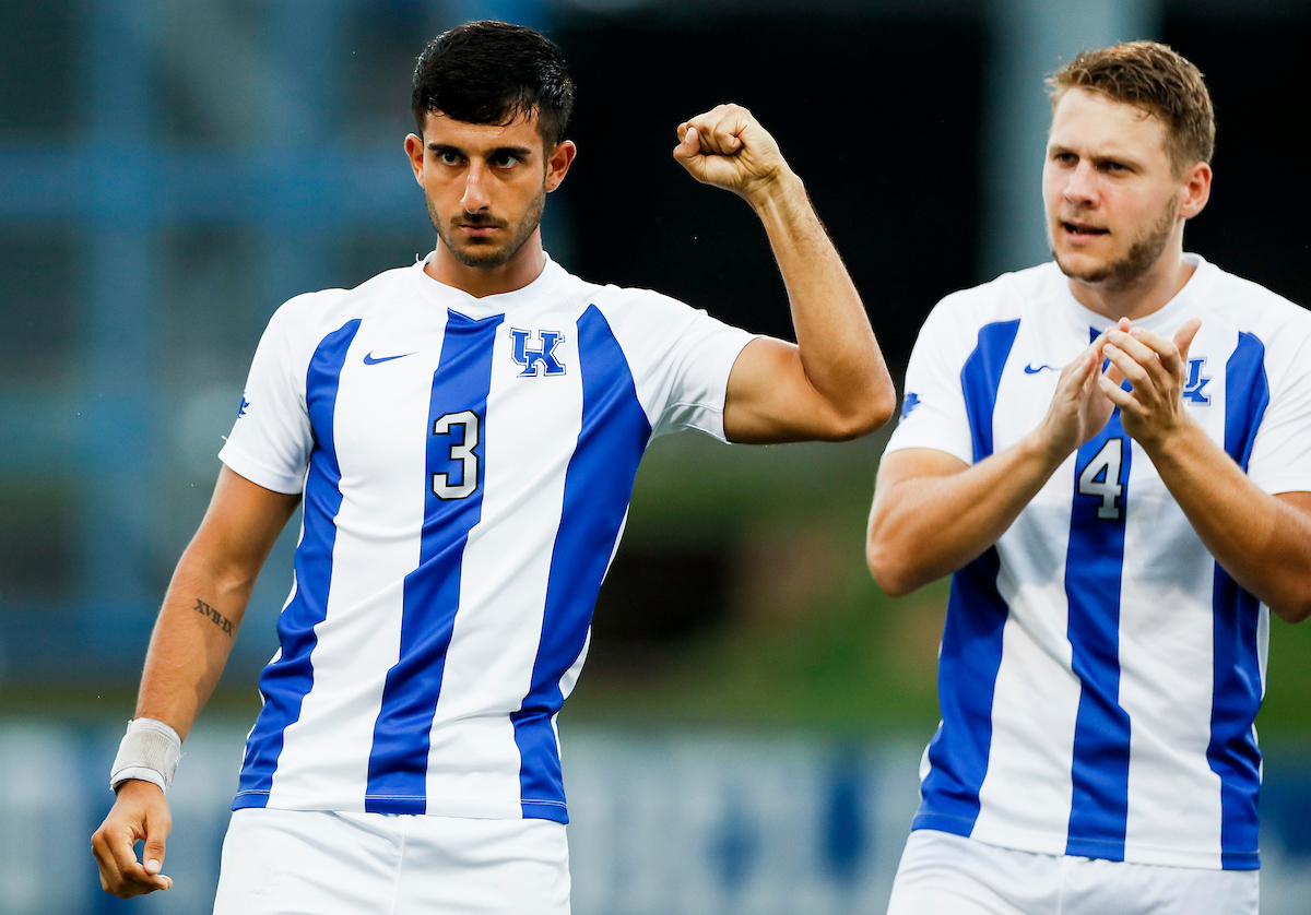 Lucca Rodrigues.

UK beat Wright St. 3-0.

Photos by Chet White | UK Athletics