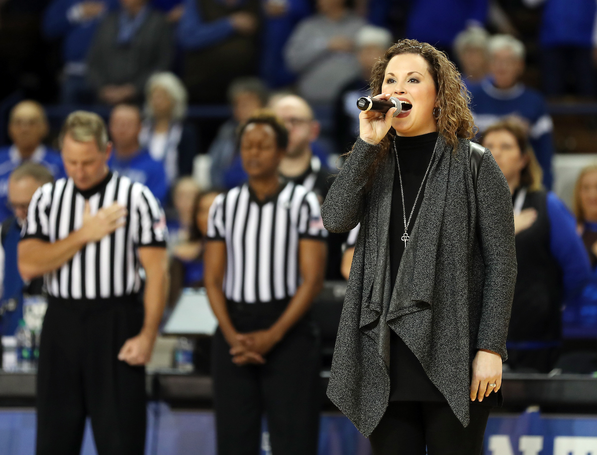 National Anthem

The UK Women's Basketball falls to South Carolina. 

Photo by Britney Howard | UK Athletics