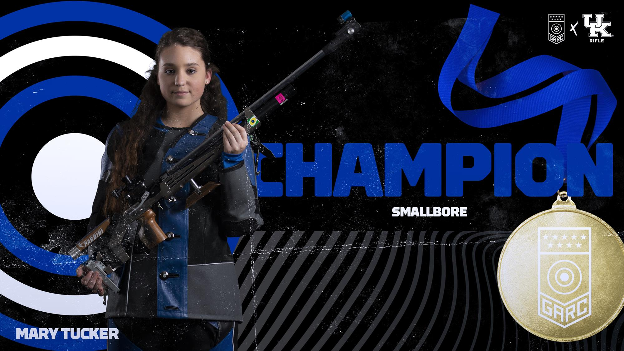 Tucker Earns Gold, Wildcats Second After Smallbore
