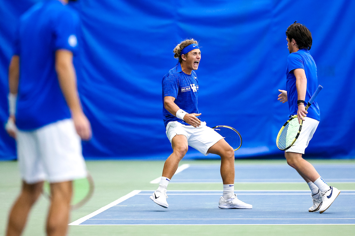 Celebration.

Kentucky defeats Tennessee 4-3.

Photo by Eddie Justice | UK Athletics