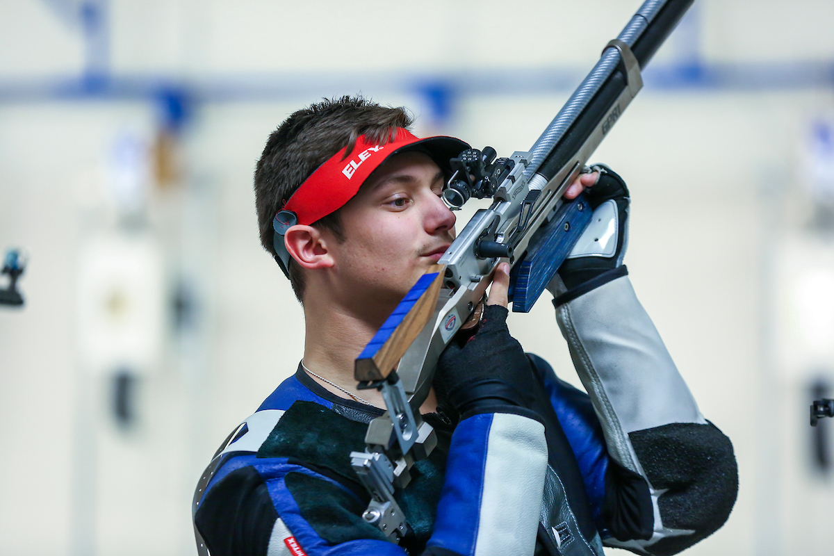 Richard Clark, 

Kentucky Rifle vs the Navy. 

Photo by Sarah Caputi | UK Athletics