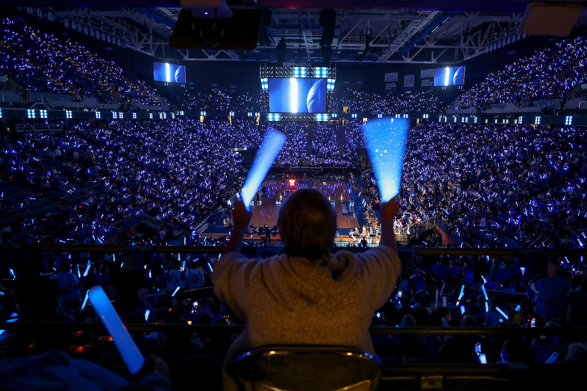 Rupp Arena.Big Blue Madness.Photos by Chet White | UK Athletics
