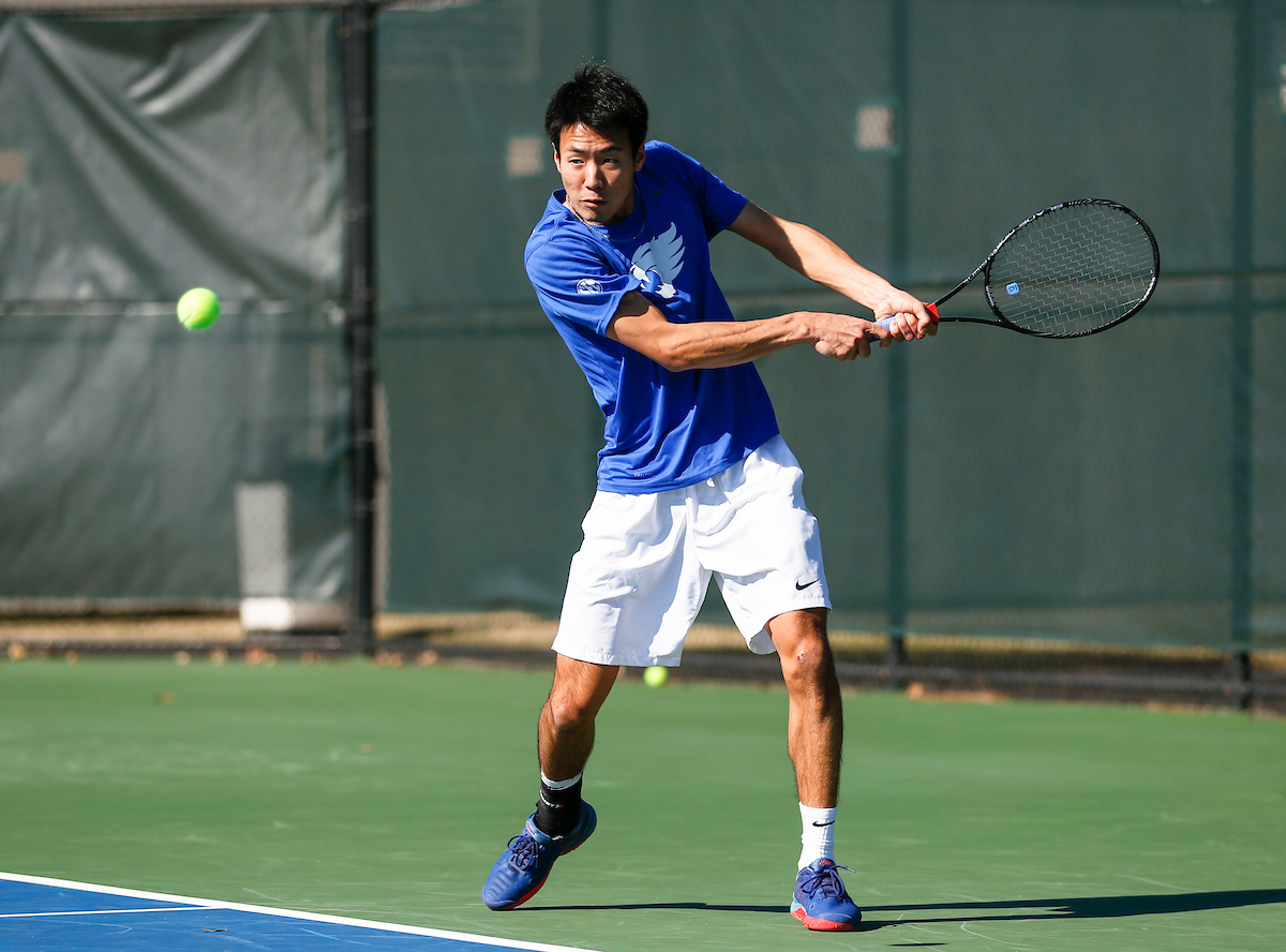 Ryo Matsumura.


The University of Kentucky Mens Tennis team takes on Virginia Mens Tennis 

Photo by Isaac Janssen | UK Athletics