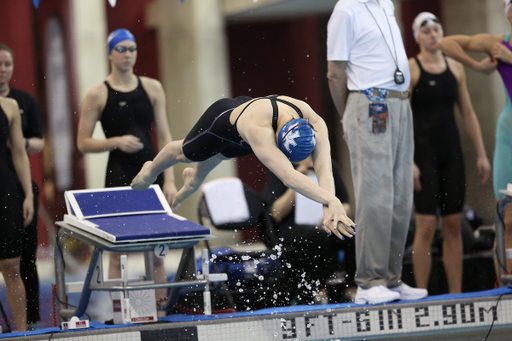 UK Women's Swimming & Diving in action on day two of the 2018 NCAA Championships on Thursday March 15, 2018 at the McCorkle Aquatic Pavilion.

Photos by Noah J. Richter | UK Athletics