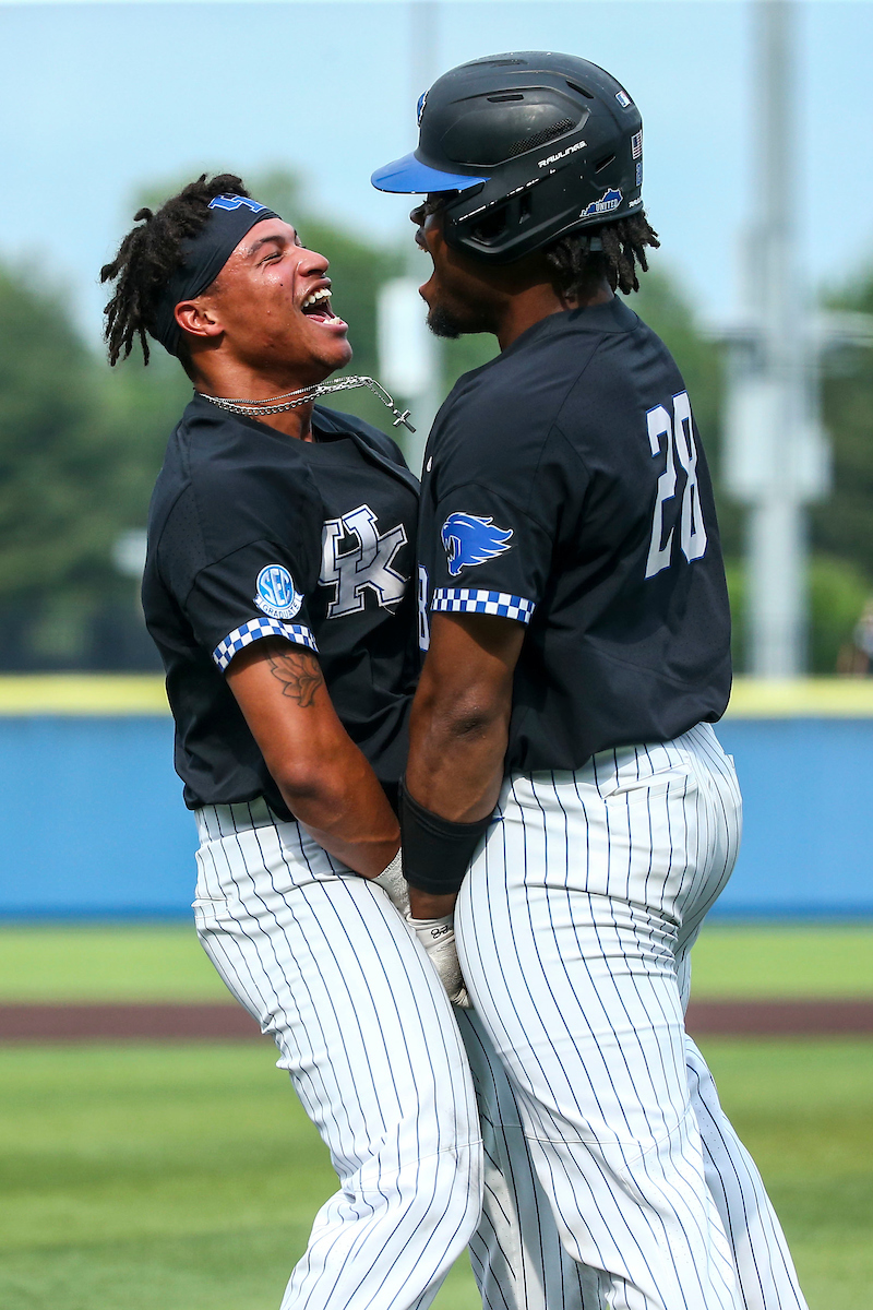 Daniel Harris IV. Oraj Anu.Kentucky beats Auburn 6-3.Photo by Sarah Caputi | UK Athletics