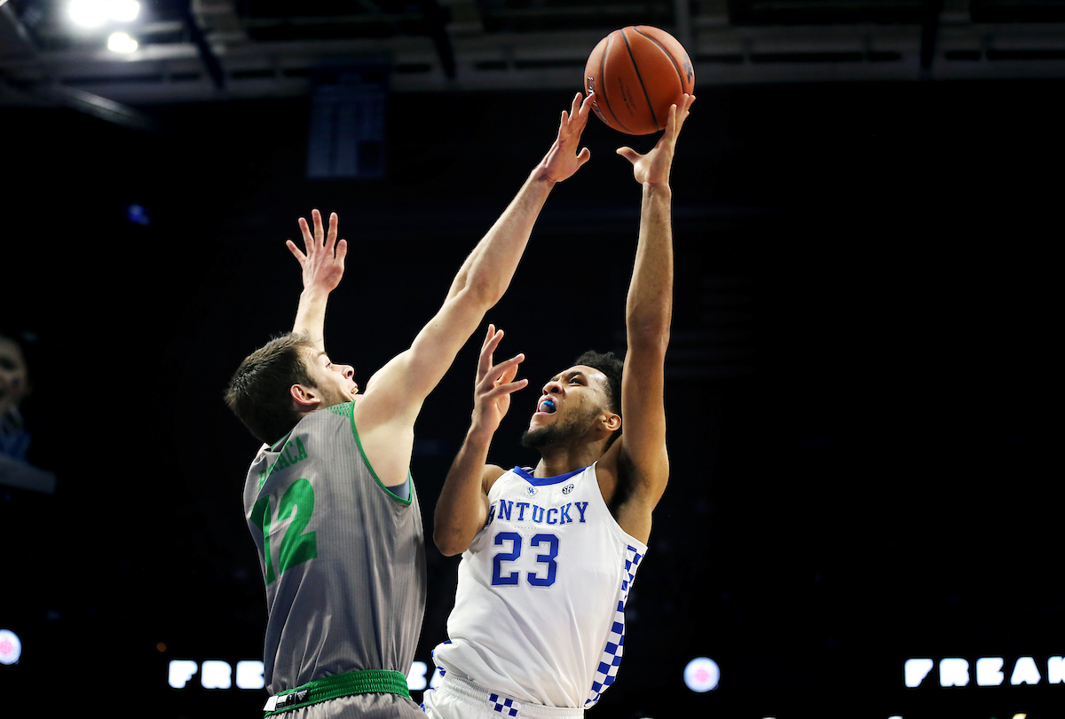 EJ Montgomery


Men's Basketball beats North Dakota 96-58.

Photo by Britney Howard  | UK Athletics