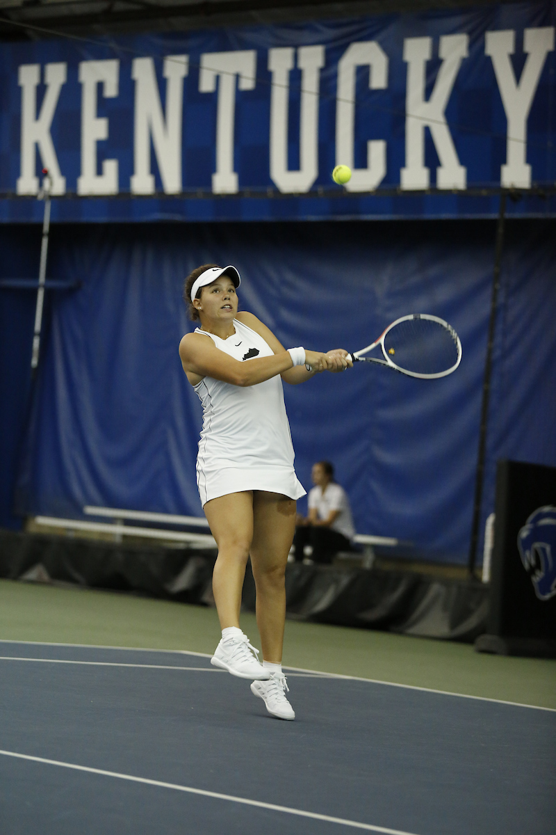 Kentucky women's tennis hosts Miami University (OH).

Photo by Quinn Foster | UK Athletics