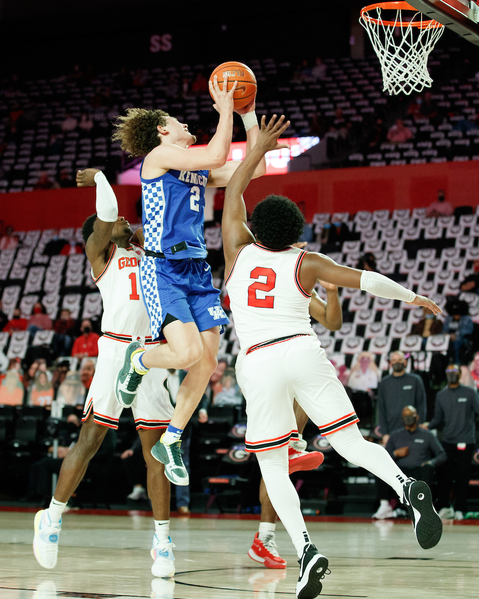Devin Askew.

Kentucky falls to Georgia, 63-62.

Photo by Elliott Hess | UK Athletics