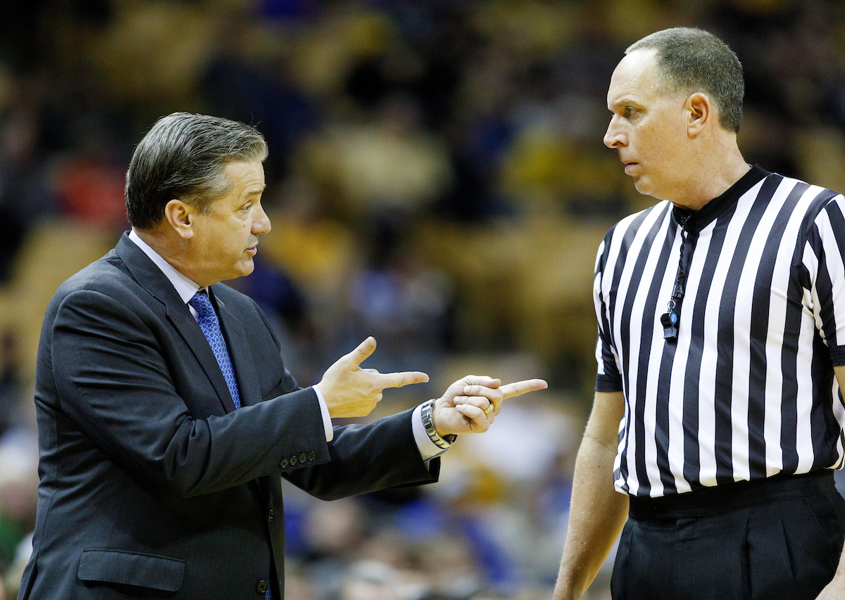 Coach Calipari.


Kentucky beats Missouri, 66-58.

Photo by Elliott Hess | UK Athletics