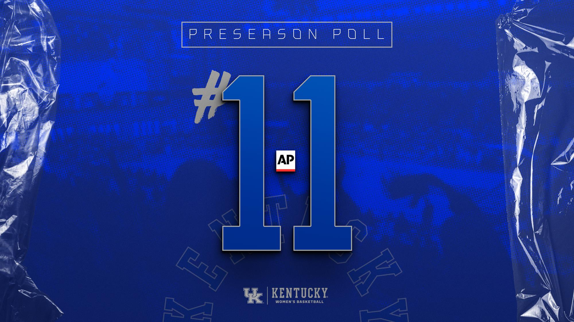 Kentucky WBB Ranked No. 11 in AP Preseason Top 25