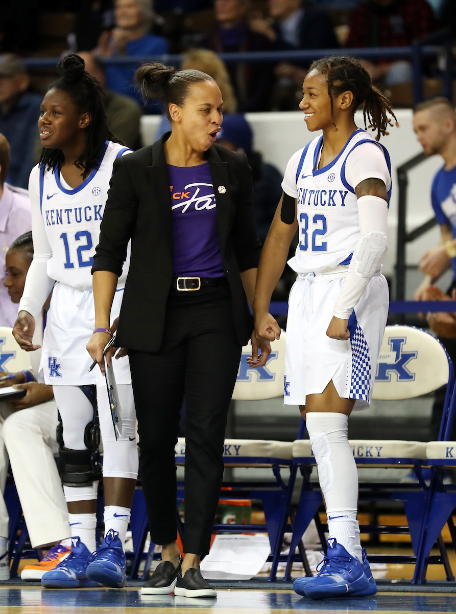 Amber Smith, Jaida Roper

The UK Women's Basketball team beats Mizzou. 

Photo by Britney Howard  | UK Athletics