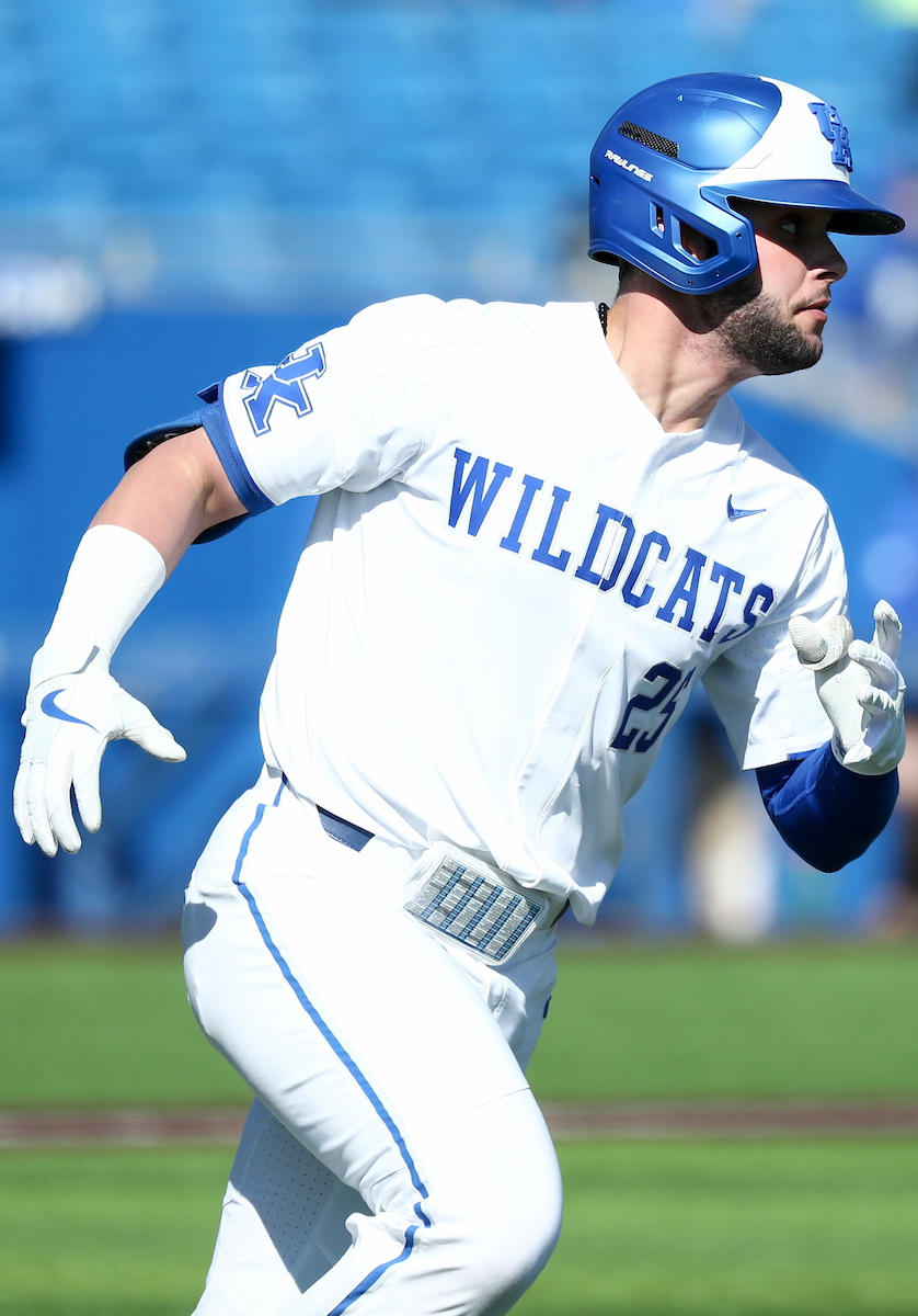 Colton Kessler.

Kentucky beat Appalachian State 21-4.  


Photo by Isaac Janssen | UK Athletics