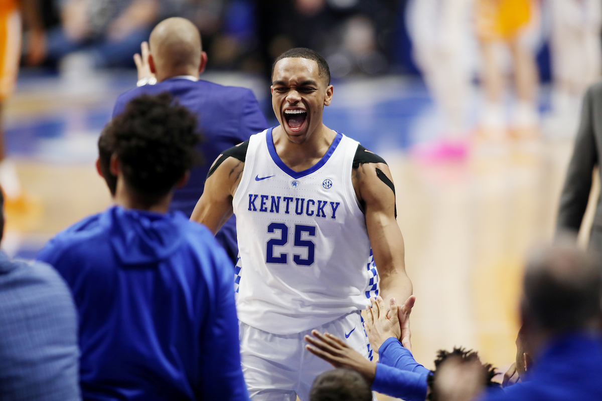 PJ Washington.

Kentucky beat Tennessee 86-69..

Photo by Quinn Foster | UK Athletics