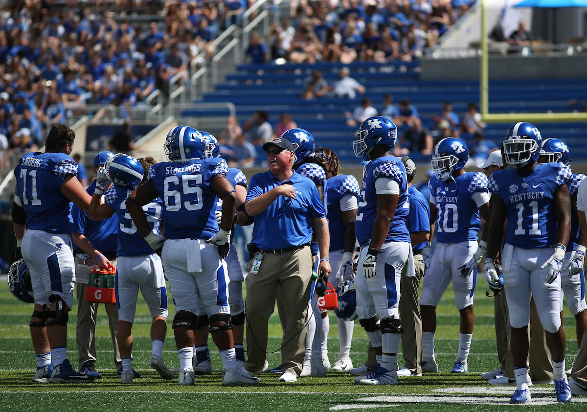 John Schlarman

UK football beats Murray State 48-10.


Photo By Barry Westerman | UK Athletics