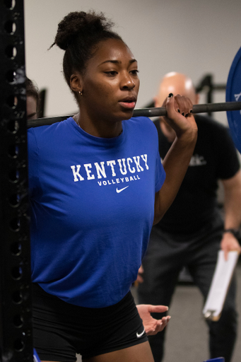 Reagan Rutherford. 

Volleyball Spring Workout.

Photo by Tommy Quarles | UK Athletics