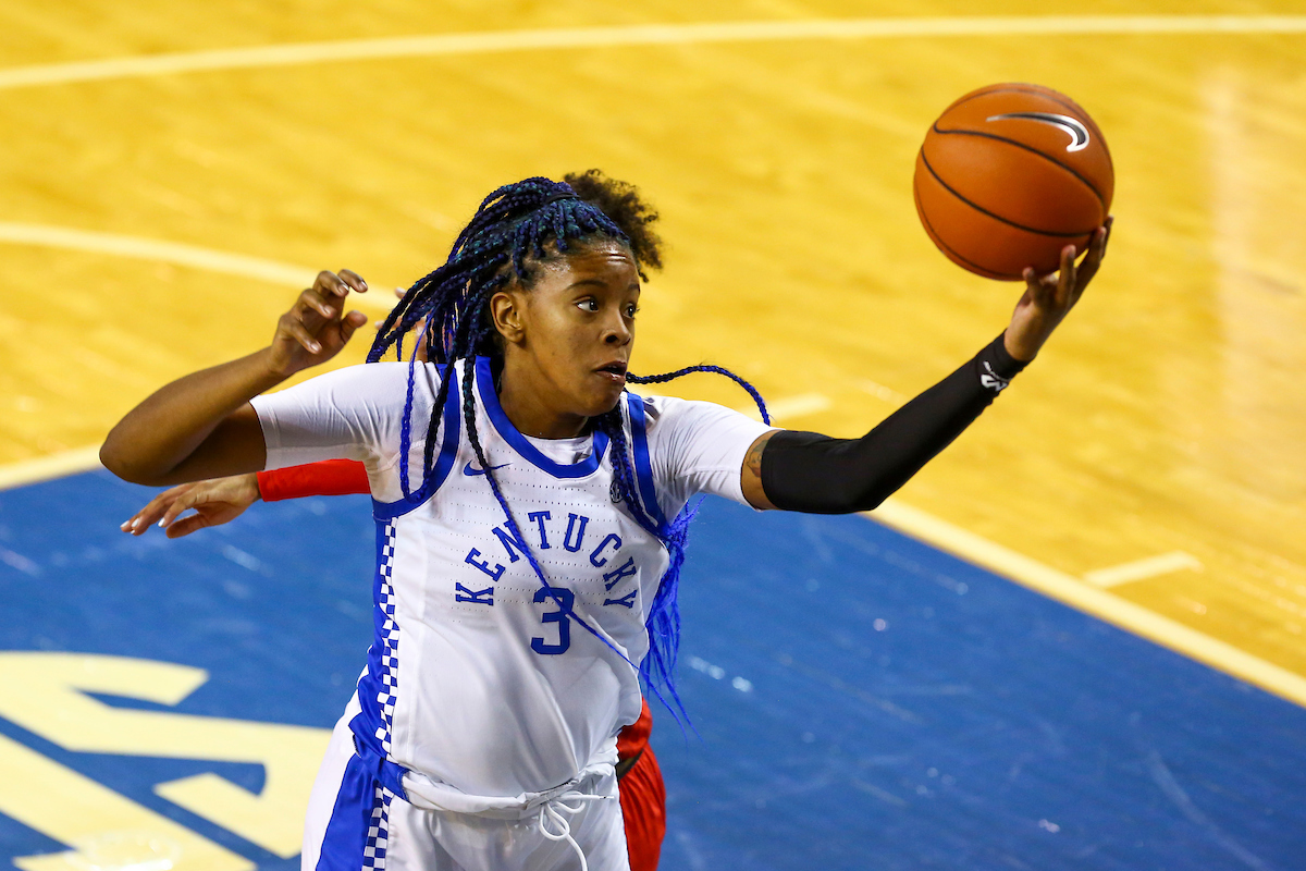 KeKe McKinney.

Kentucky beat Georgia 88-77.

Photo by Grace Bradley | UK Athletics