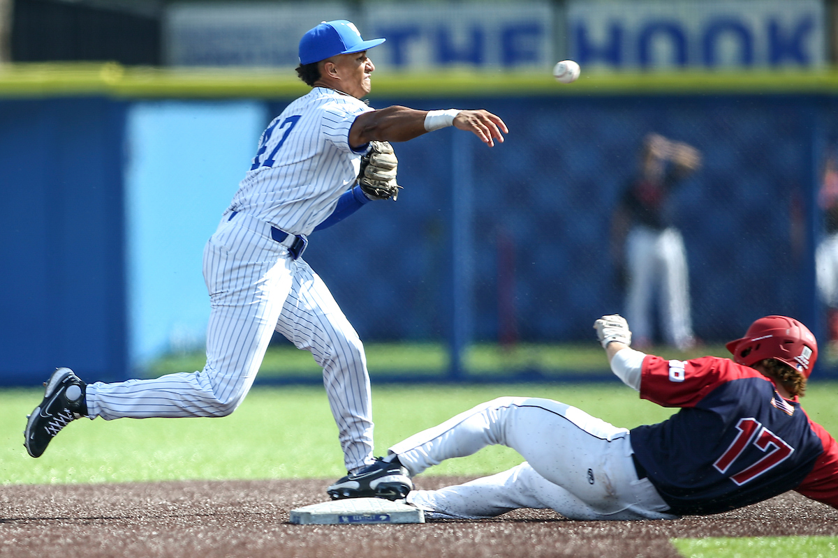 Ryan Ritter.

Kentucky defeats Dayton 14-3.

Photo by Grace Bradley | UK Athletics