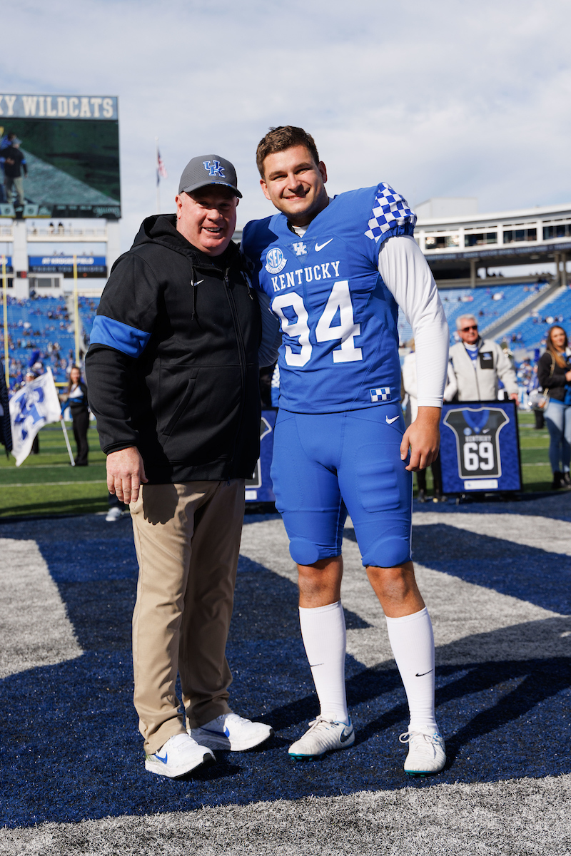 Colin Goodfellow.

Kentucky beat New Mexico State 56-16.

Photo by Elliott Hess | UK Athletics