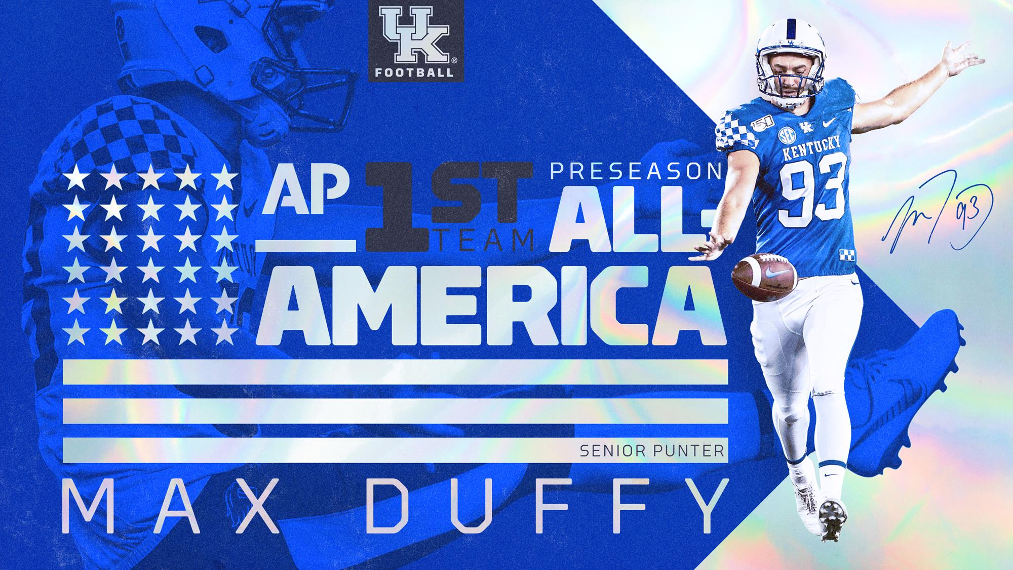 Max Duffy Named Associated Press First-Team Preseason All-America