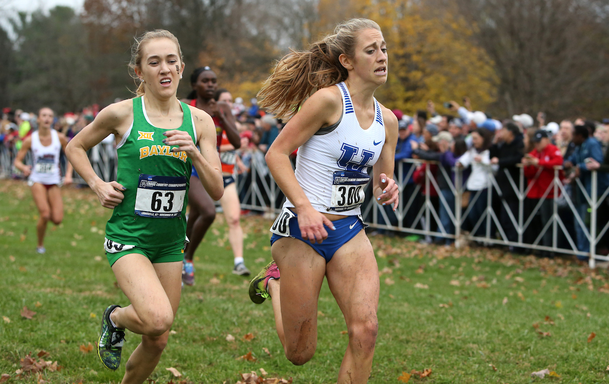 Katy Kunc placed 41st at the 2017 NCAA Championships in Louisville, Ky. on Saturday, Nov. 18.