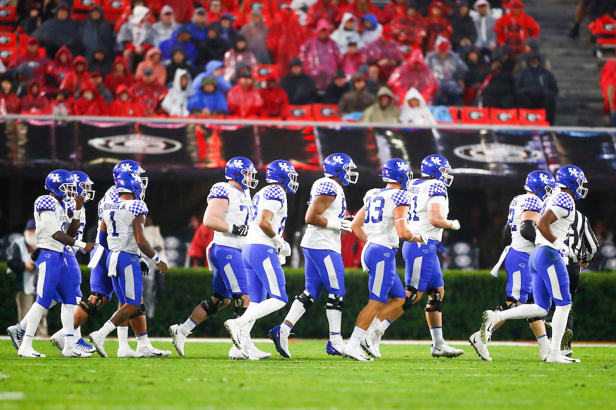 Offense.

Kentucky falls to Georgia 21-0.

Photo by Chet White | UK Athletics