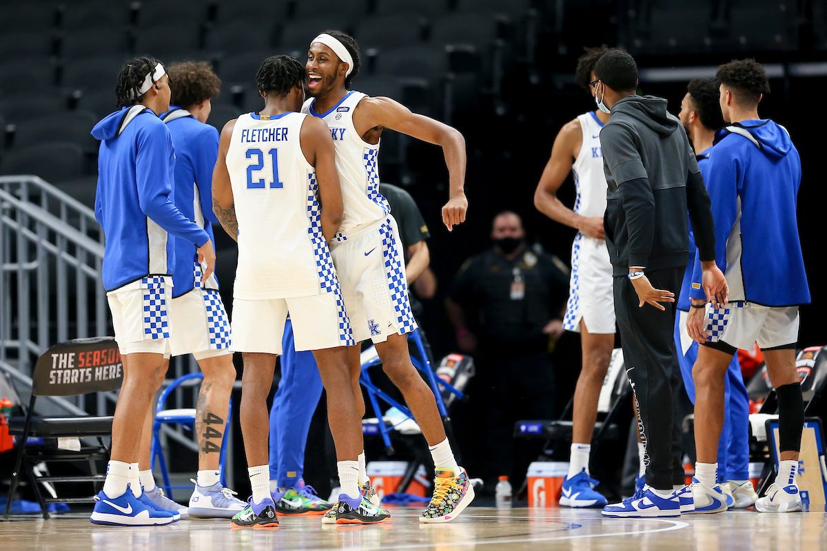 Cam’Ron Fletcher. Isaiah Jackson.

Kentucky falls to Kansas, 65-62, in the State Farm Champions Classic.

Photo by Chet White | UK Athletics