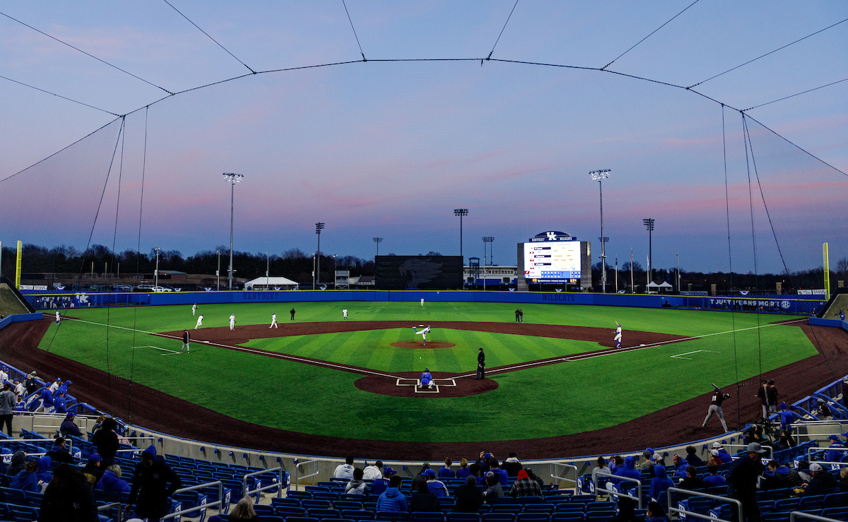 Kentucky baseball defeated EKU 7-3 on opening day at Kentucky Proud Park. 

Photo by Elliott Hess | UK Athletics