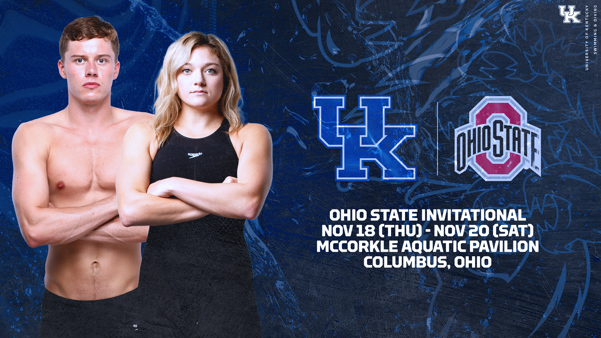 RV/No. 12 Kentucky Swimming and Diving Set for Ohio State Invitational