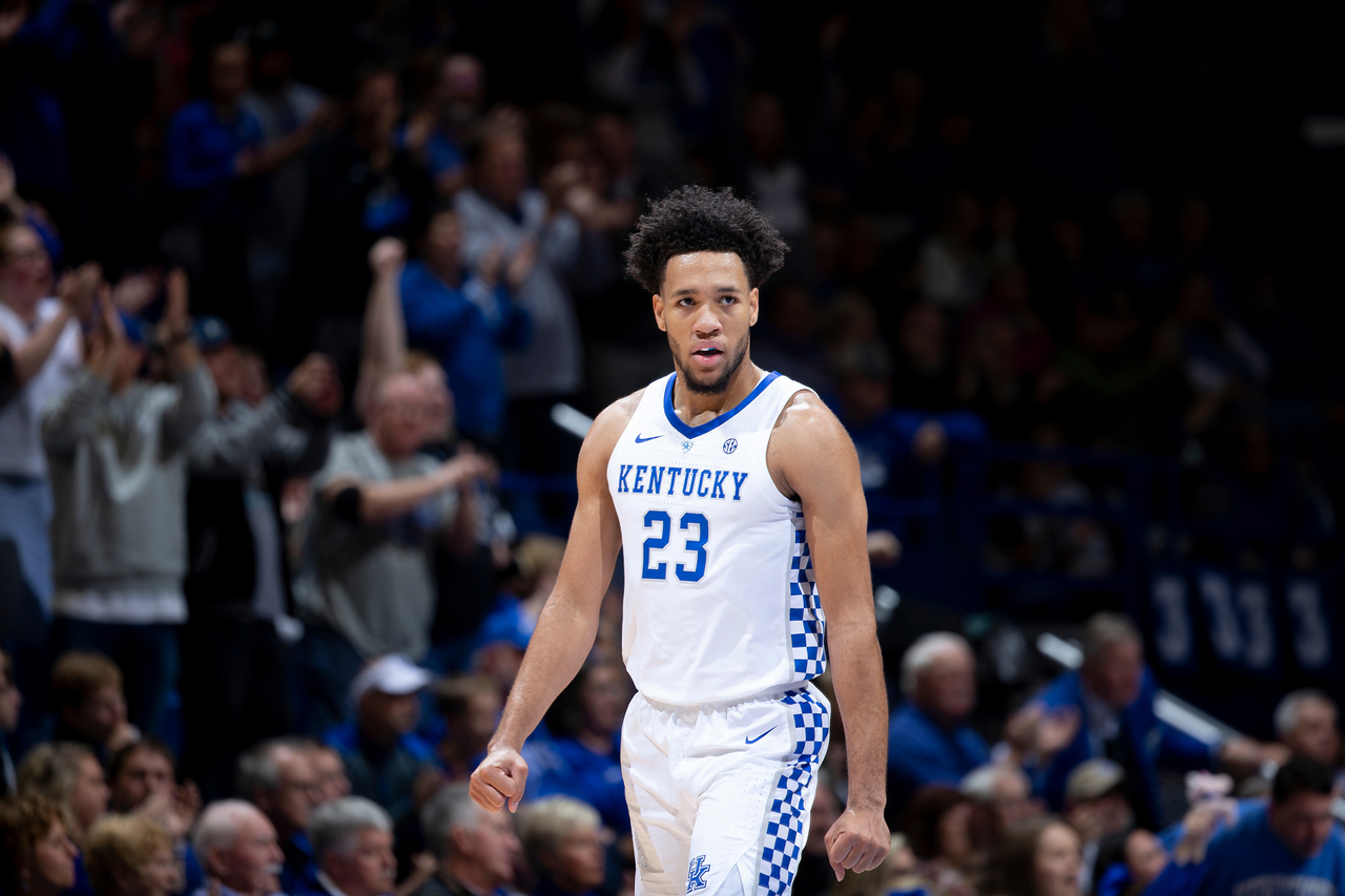 EJ Montgomery

Men's basketball beat SIU 71-59.

Photo by Chet White | UK Athletics