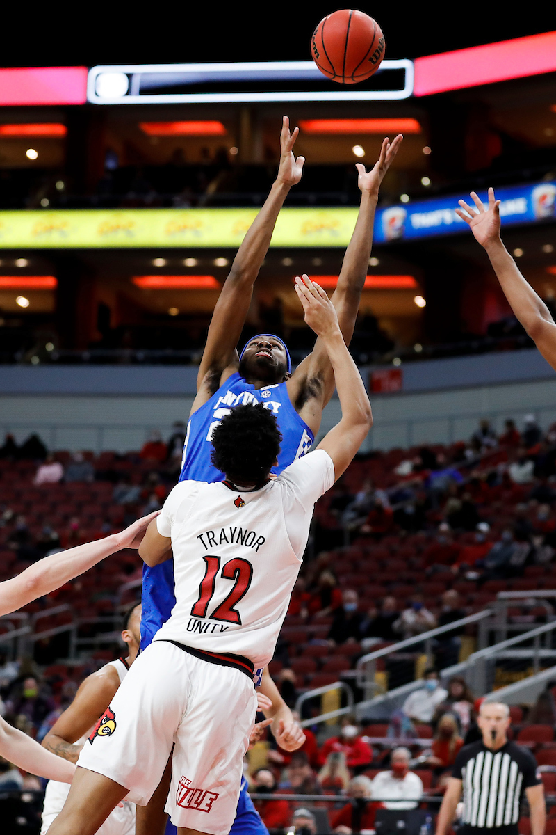 Isaiah Jackson.

Kentucky loses to Louisville 62-59.

Photo by Chet White | UK Athletics