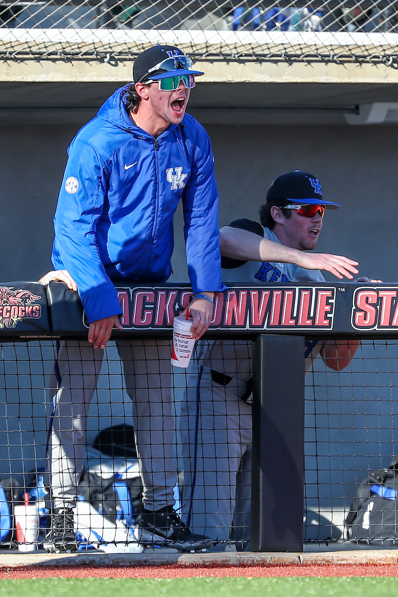 Austin Strickland.

Kentucky beats Jacksonville State 6-2.

Photo by Sarah Caputi | UK Athletics
