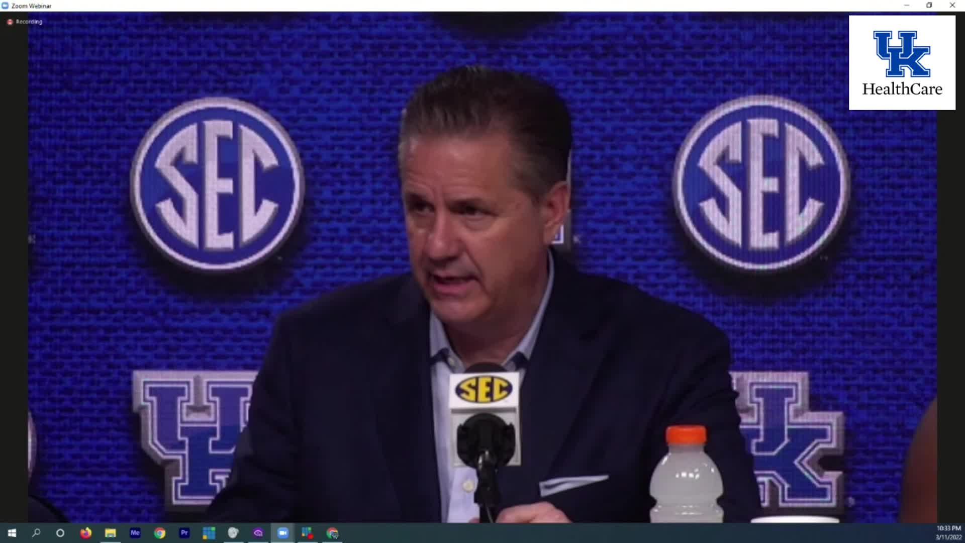 MBB: Coach Calipari, Washington, and Wheeler - Vanderbilt Postgame