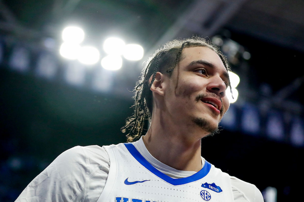Lance Ware.

Kentucky beat Florida 78-57.

Photos by Chet White | UK Athletics