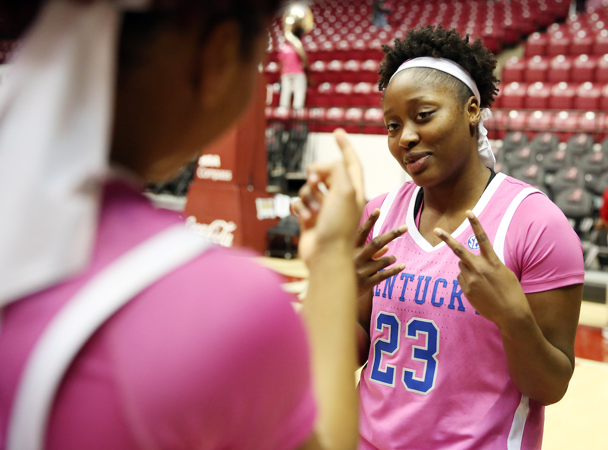 Kameron Roach

The UK Women's Basketball team beat Alabama.
Photo by Britney Howard | UK Athletics