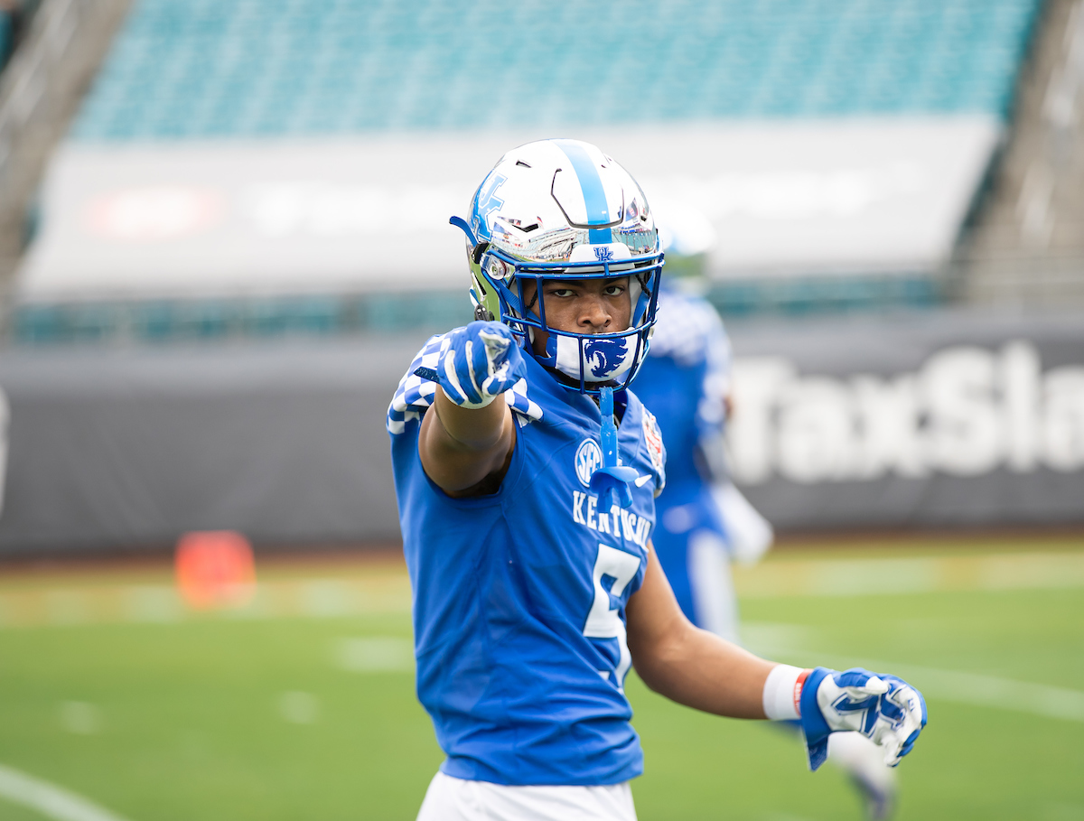 Mike Drennen IIKentucky beats NC State 23-21Photo by Jacob Noger | UK Football