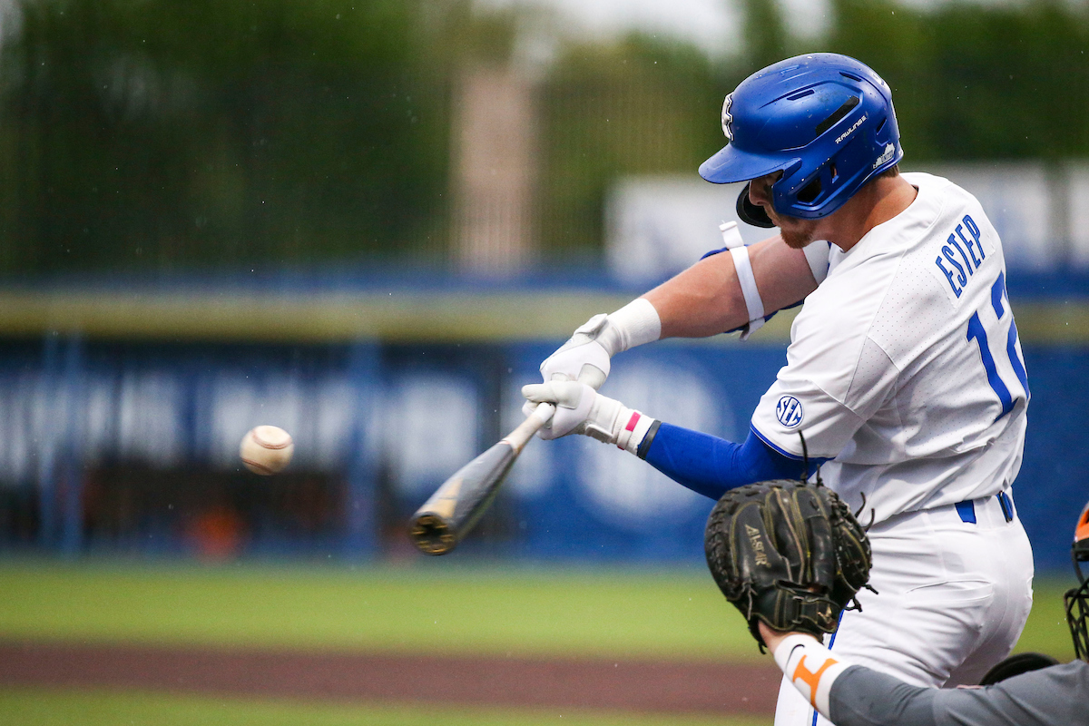 Chase Estep.

Kentucky beats Tennessee 3-2.

Photo by Sarah Caputi | UK Athletics