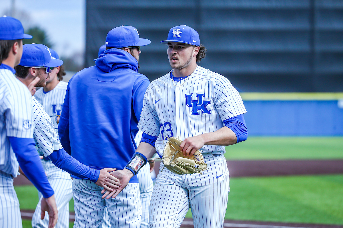 Magdiel Cotto.

Kentucky defeats High Point 9-5.

Photo by Sarah Caputi | UK Athletics
