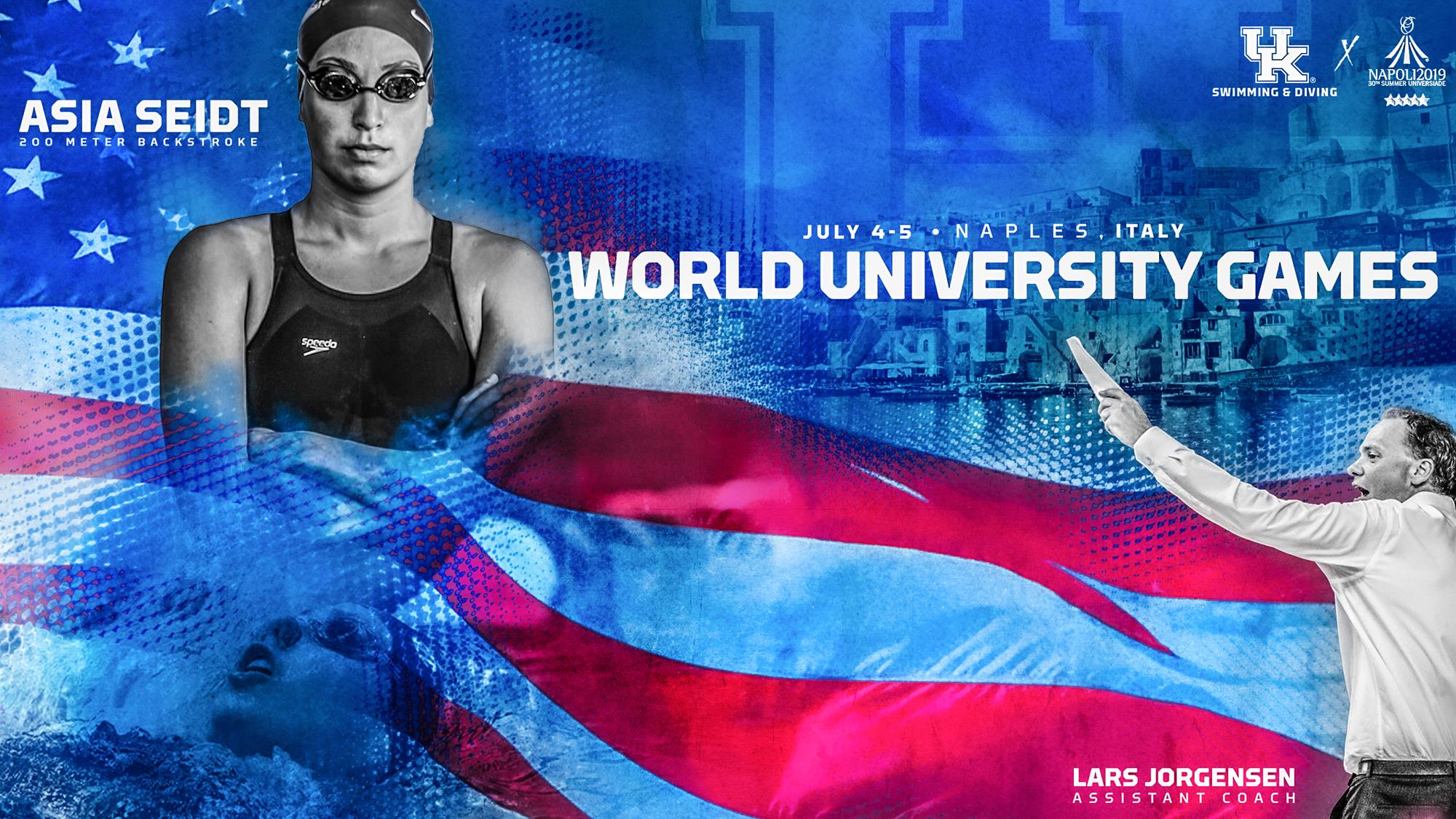 Seidt, Jorgensen Set to Represent United States on U.S. World University Games Team