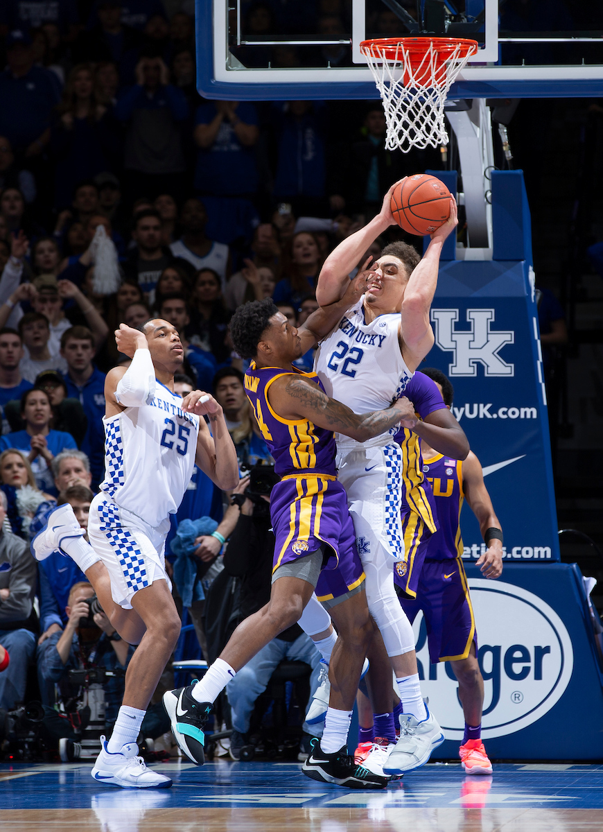 Reid Travis. 

UK falls to LSU 73-71.


Photo By Barry Westerman | UK Athletics