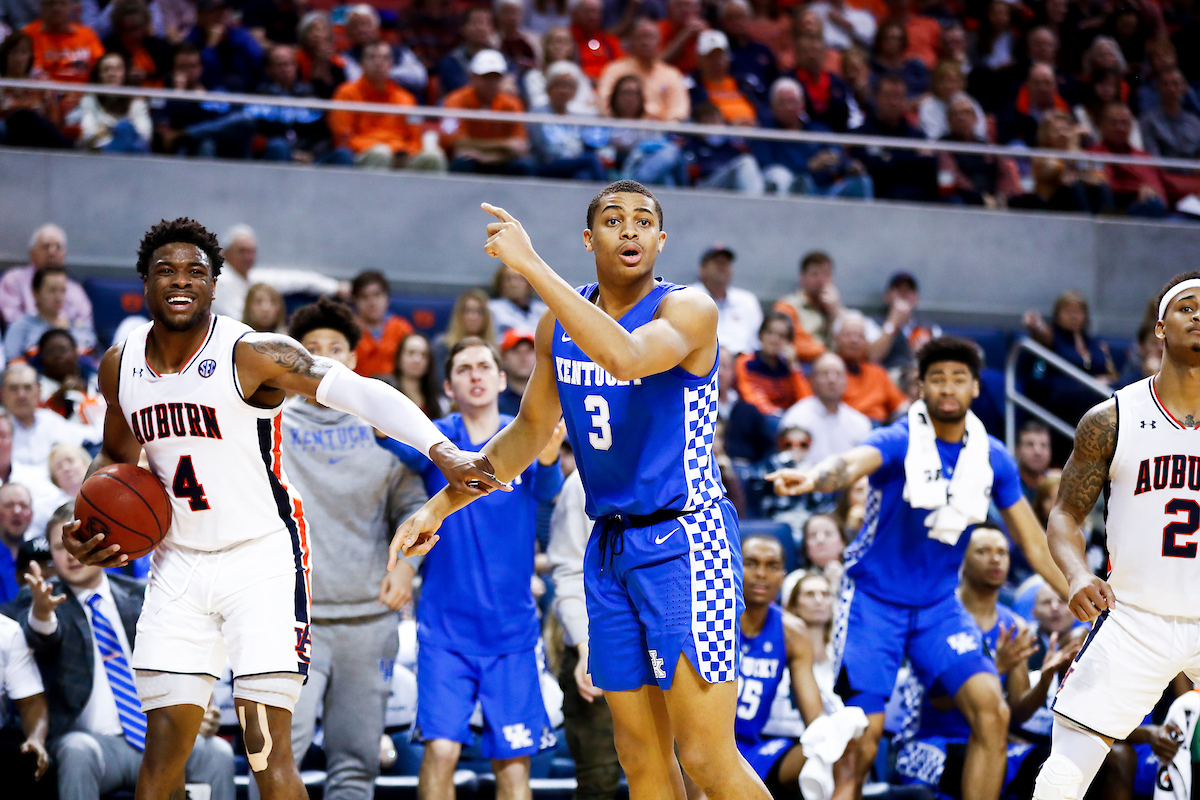 Keldon Johnson.

Kentucky beat Auburn 82-80 at Auburn Arena in Auburn, AL., on Saturday, January 19, 2019.

Photo by Chet White | UK Athletics