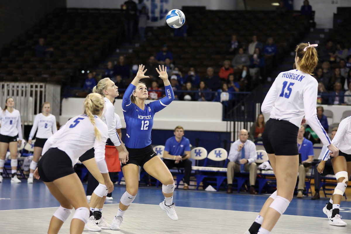 Gabby Curry.

The University of Kentucky volleyball team defeats Ole Miss.

Photo by Quinn Foster