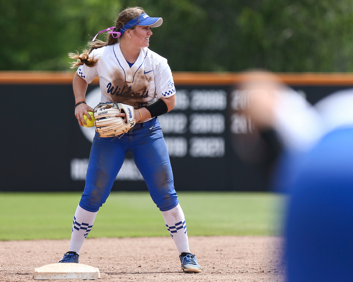 Emmy Blane.

Kentucky falls to Virginia Tech 2-9.

Photo by Grace Bradley | UK Athletics