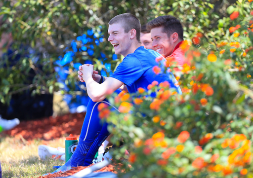 during the Pepsi Florida Relays at James G. Pressly Stadium on Saturday, March 30, 2019 in Gainesville, Fla. (Photo by Matt Stamey)