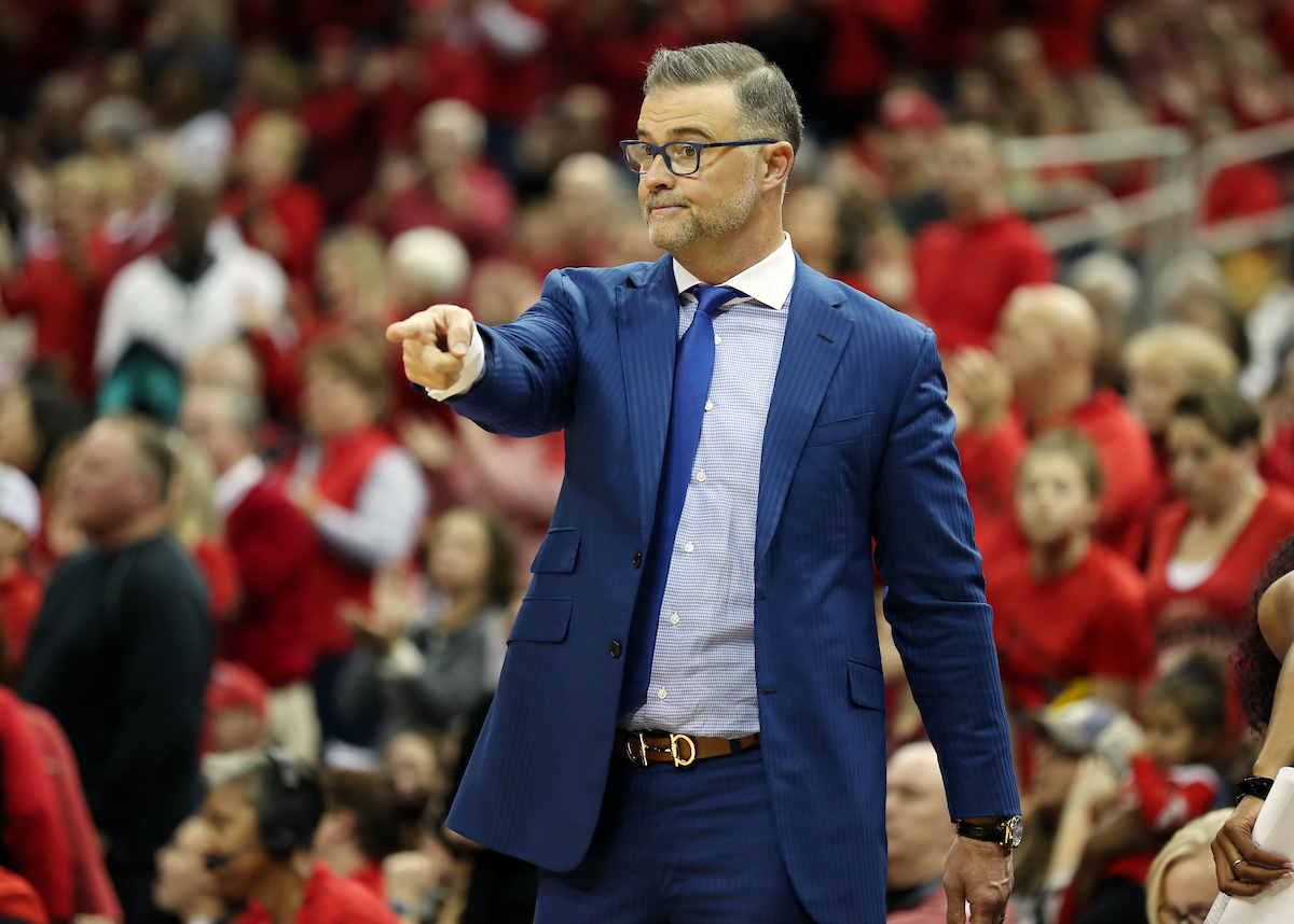 Matthew Mitchell

Women's Basketball loses to Louisville on Sunday, December 9, 2018 at the Yum! Center.  

Photo by Britney Howard  | UK Athletics