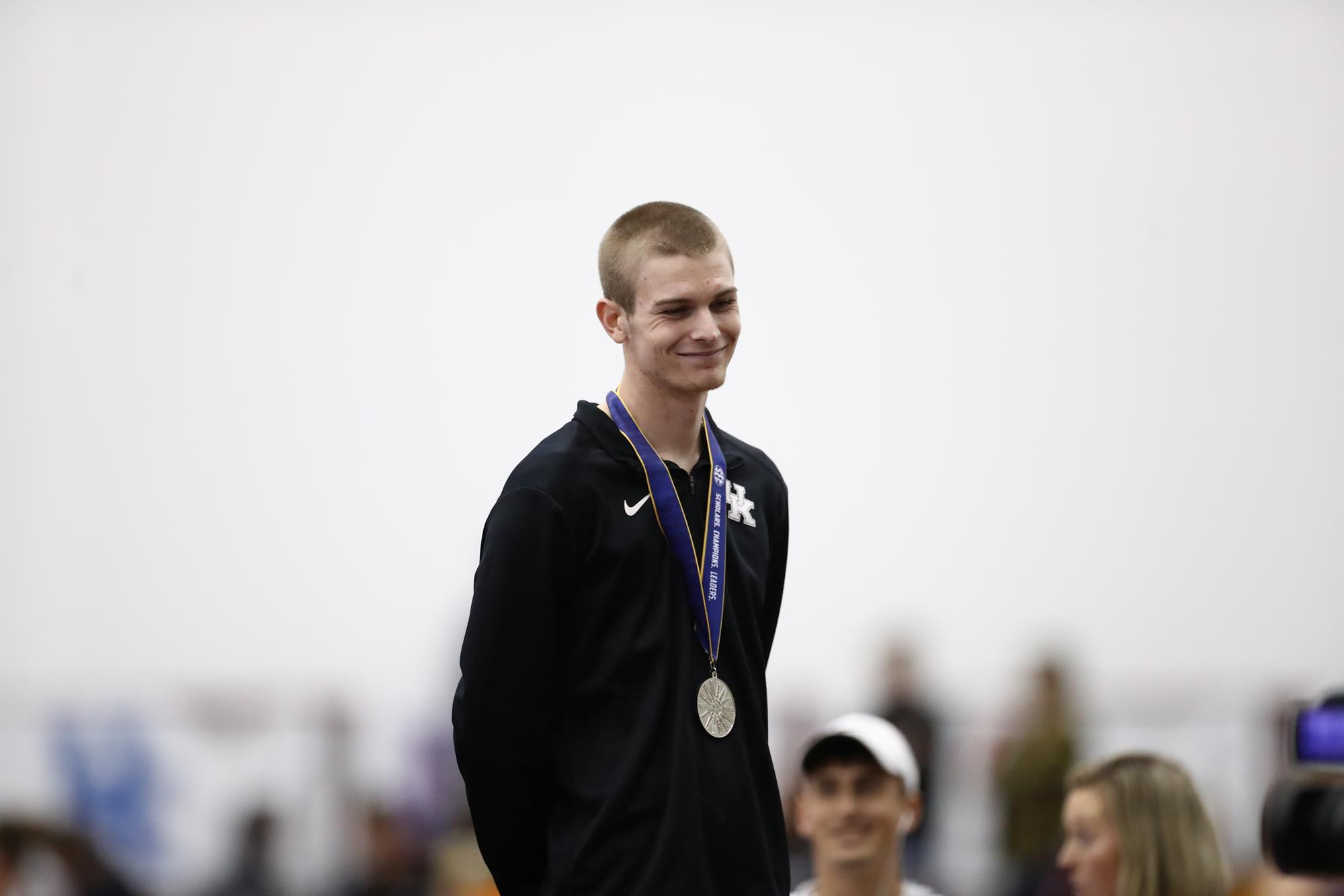 Matt Peare Earns Pole Vault Silver on Day One of SEC Championships